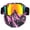 Multicolore, variante sur Lunettes de Ski pour Adultes avec Masque de Ski Détachable pour Bloquer le Soleil Lunettes Coupe-Vent