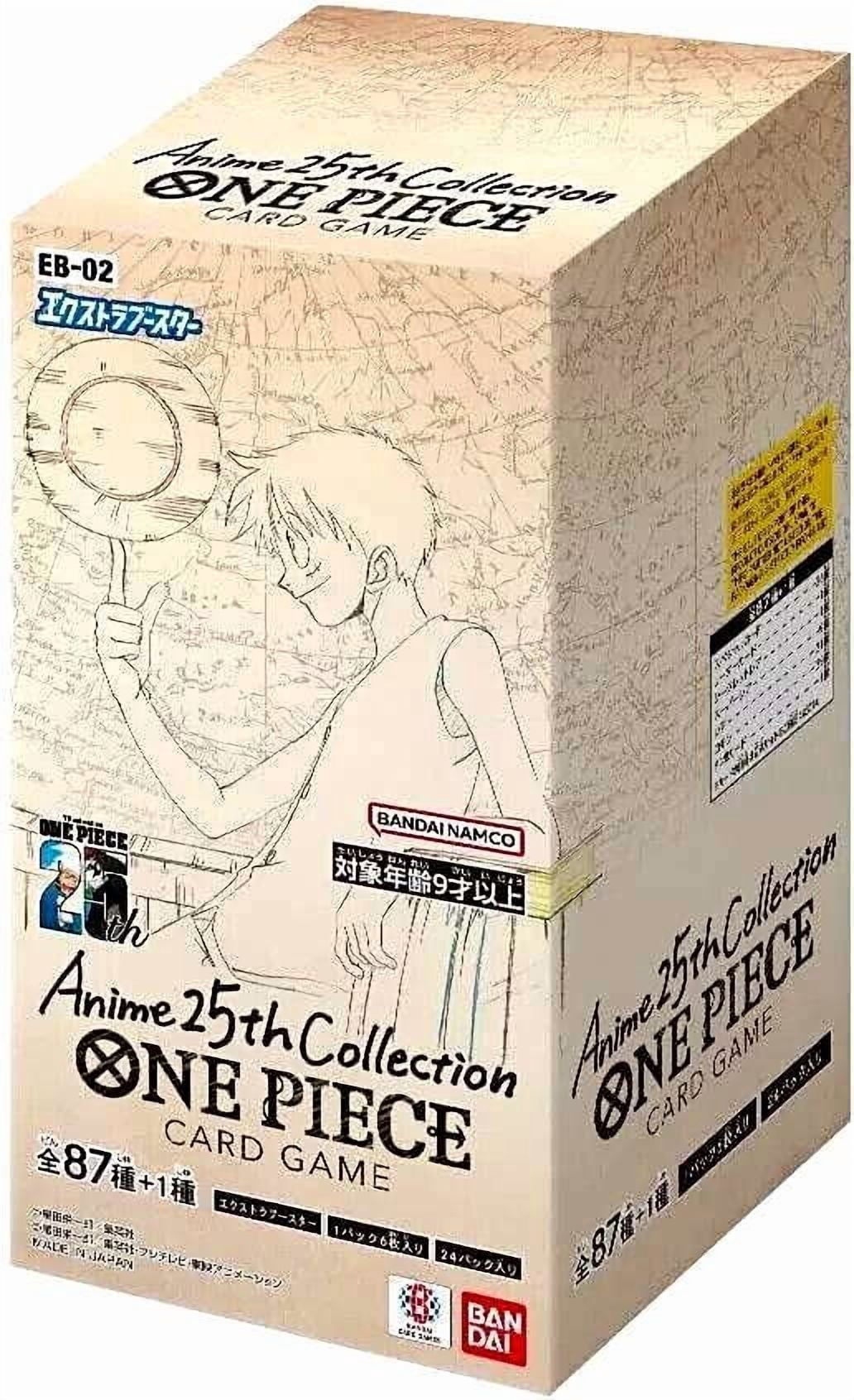 One Piece Card Game Extra Booster Anime 25th Collection EB-02