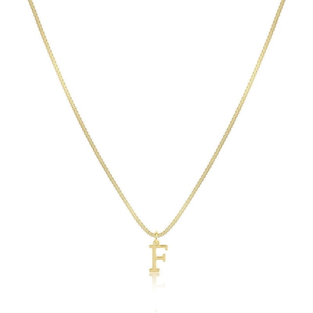 Add A Of To Your Everyday Look With This Initial Necklace Initial Dainty Necklace For Women