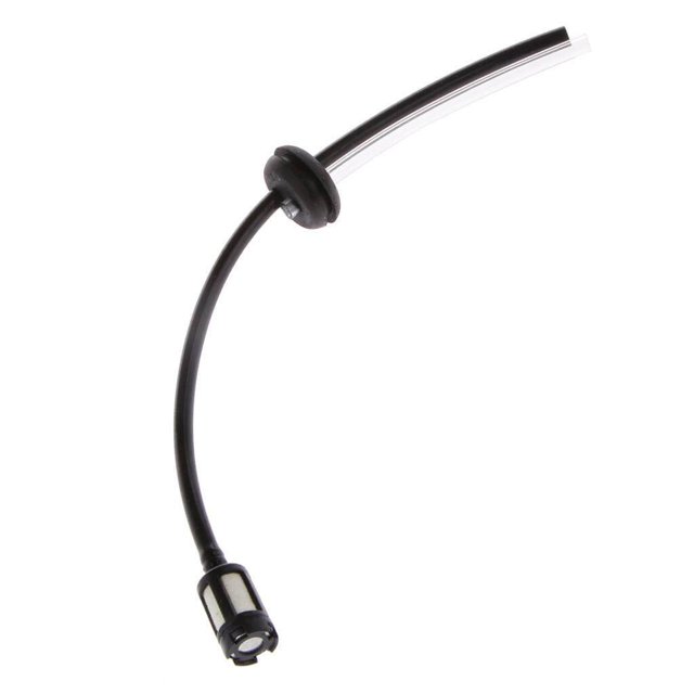 ruzhgo Universal Mower Landmower Brush Cutter Fuel Hose Engine Part Fuel w/ Filter Hose Landmower Fuel Engine Part Black
