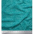 thumbnail image 1 of Soimoi Polyester Crepe Fabric Chemical Formula Education Theme Print Fabric by Yard 52 Inch Wide, 1 of 3