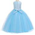 thumbnail image 2 of KAWELL Robe Princesse Lilas pour Fille, Robe de Bal en Tulle Brodé pour Enfants, 2 of 4