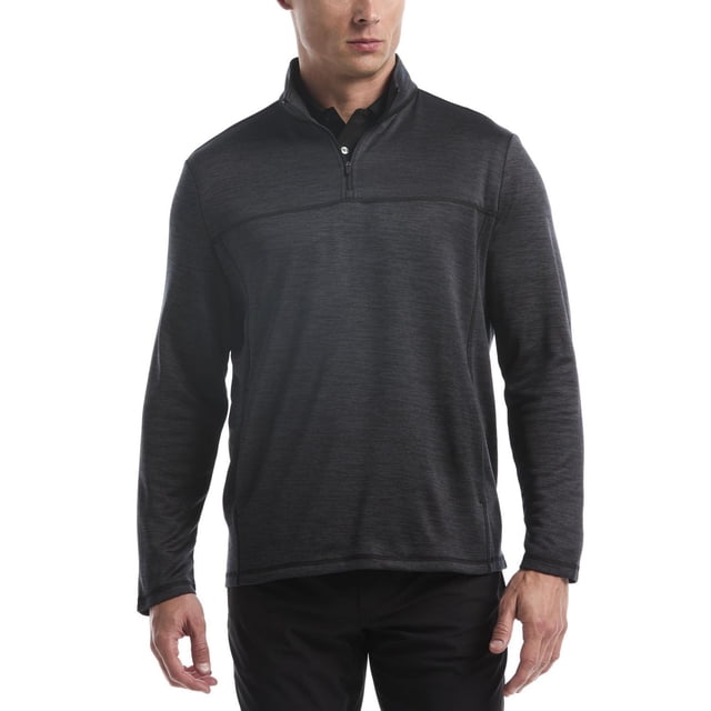 Ben Hogan Performance Men's Long Sleeve Solid Fleece Golf 1/4 Zip
