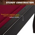 thumbnail image 2 of 5.5 ft Charleston Red Drop Pocket Pool Table, Billiard Ball and Cue Stick Set Included, by Barrington Billiards, 2 of 6