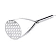 thumbnail image 1 of Stainless Steel Potato Masher for Smooth Creamy Mashed Potatoes with Ergonomic Soft Grip Handle - Kitchen Utensil for Effortless Mashing and Durable Construction, 1 of 2