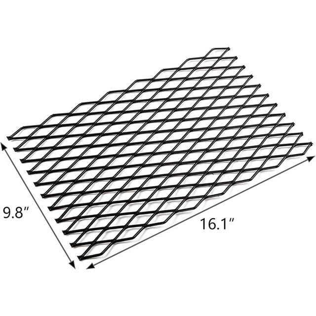 1Pc Fireplace Grate Ember Retainer: Keep Your Fire Burning Bright & Safe! 9.8*16.1In