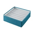 thumbnail image 1 of EGNMCR Closet Organizers and Storage, Storage Trunks & Bag Drawer Underwear Storage Box Dormitory Folding Underwear Sorting Box Wardrobe Storage Cloth Art Sub-packing Box Storage compartment, 1 of 1