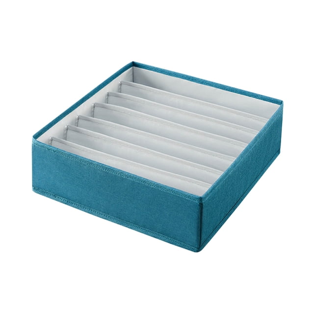 EGNMCR Closet Organizers and Storage, Storage Trunks & Bag Drawer Underwear Storage Box Dormitory Folding Underwear Sorting Box Wardrobe Storage Cloth Art Sub-packing Box Storage compartment