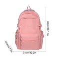 thumbnail image 3 of E Large Capacity Backpack Middle School And College Student'S Bag For Women Simples And Versatile Campus Style Backpack For Women, 3 of 6