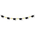 thumbnail image 1 of SHISUYAN Creative Graduation Party Pendant Doctorial Hat Star Paper Banner Hanging Pull Flag, 1 of 8