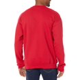 thumbnail image 2 of Hanes Chandail à Col Rond pour Adulte en Coton Ultime, TG, Rouge Foncé, 2 of 6