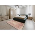 thumbnail image 4 of Ahgly Company Indoor Rectangle Traditional Orange Salmon Pink Persian Area Rugs, 6' x 9', 4 of 6
