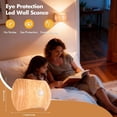 thumbnail image 2 of 2PCS Rechargeable Motion Sensor Indoor Wall Light Sconce - 3 Colors Wireless Up and Down Wall Mount Light, Battery Operated Wall Lamps, 2 of 5