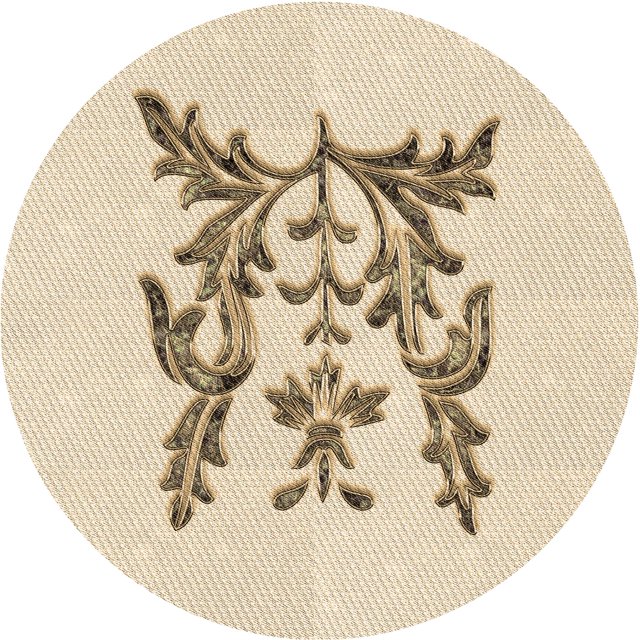 Ahgly Company Tapis d'Intérieur Lavables en Machine, Carrés de Transition, Peru Brun, 3' Carré