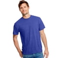 thumbnail image 1 of Hanes Mens X-Temp Fresh IQ Tri-Blend Performance Tee, M, Athletic Royal Heather, 1 of 2