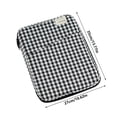 thumbnail image 3 of 11 Inch Plaid Tablet Bag Durable with Pocket for Storage Slim, 3 of 4