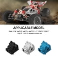 thumbnail image 3 of Xingzhi 1pieces 1/14 Gear Box RC Upgrade Part Aluminum Alloy Wear And Crash Resistant Rc Gear Box For Wltoys 144001 RC Car Part Purple, 3 of 6