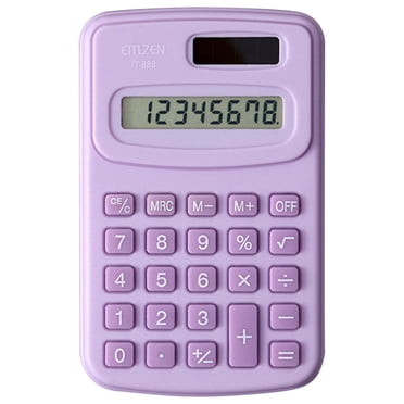 zanvin Calculator for Student, Basic Small Solar and Battery Operated, Large Display ,Handheld Calculator Basic Office Calculators