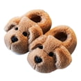 thumbnail image 1 of Girls Slippers - Adorable Winter Slippers for Kids Initial Slippers Cartoon Footwear for Kids Tween Slippers Non Slip Slippers Kids Winter Comfort Cozy Baby Tween Slippers Slip on Girls, 1 of 7
