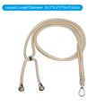 thumbnail image 2 of Unique Bargains Phone Lanyard with Transparent Lanyard Patch, Gold, 1 Count, 2 of 5