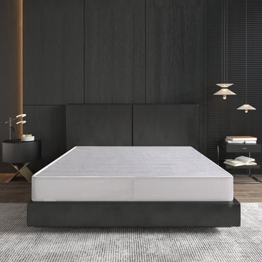 EGOHOME 7.5 inch Queen Size Metal Box Spring, Easy Assembly Mattress Foundation, 80"*60"*7.5"