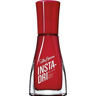 Sally Hansen Insta-Dri® Nail Polish, 3-in-1 Formula with Built-In Base and Top Coat, Dries in 60 Seconds Nail Polish Lacquer