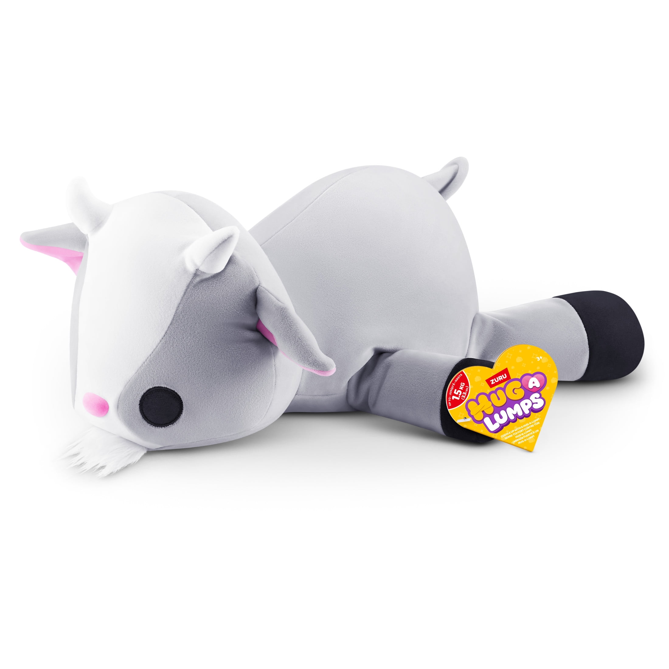 Hug A Lumps (Moyen) Graham de ZURU , Peluche lestée câline et spongieuse