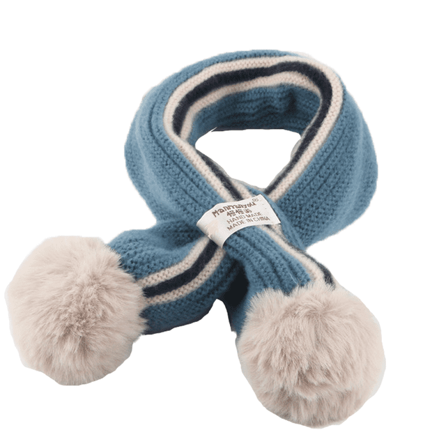 Foulard pour Enfants Garçons Filles Hiver Chaude Foulards Cache-Cou
