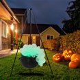 thumbnail image 2 of Halloween Decorations Witches Cauldron, Black Witch Cauldron, Large Plastic Cauldron For Halloween Decorations Outdoor & Indoor, 8 Inch Cauldron Halloween Decor, 2 of 7