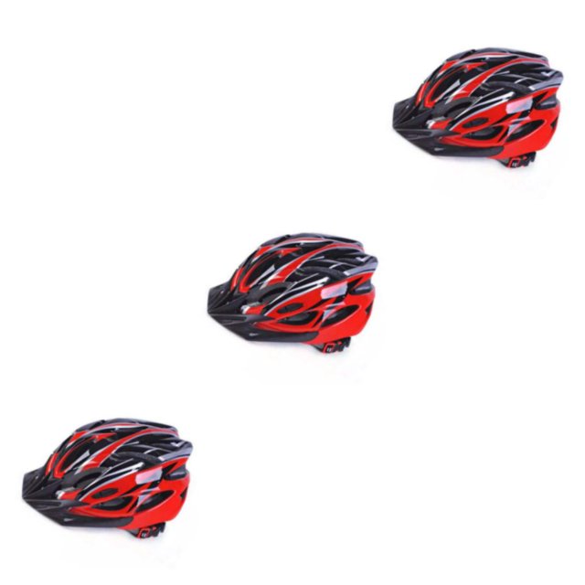 ZheElen PC Confortable Vélo pour Hommes - Léger Résistance à l'Air Réduite Résistance aux Impacts Réglable Sans Fardeau Conduite Noir Rouge Ensemble de 3