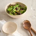 thumbnail image 2 of Bouclair Beige Ceramic Salad Bowl, 2 of 4