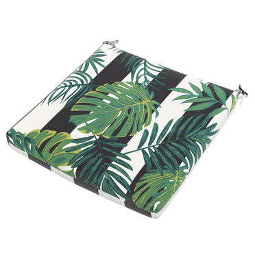 Coussins de siège réversibles Cabana tropical 43,2 cm x 45,7 cm x 6,4 cm Mainstays (2 unités)