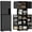 Black, variant on HOMCOM 71.5" Tall Pantry Cabinet, Kitchen Cupboard with Spice Racks, Black