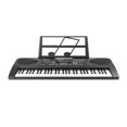 thumbnail image 2 of Portable Electric Piano 61 Keys Touch display set Instrument with Mic Full-Size Keys Battery Operate Stand Birthday Gift for Recording Kids, 2 of 8