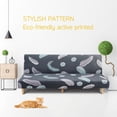 thumbnail image 3 of 2024 2021 New Armless Futon Cover Stretch Folding Sofa Bed Slipcover Polyester Elastic Fabric All-Inclusive Cover Furniture Protector, 3 of 9
