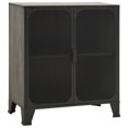 thumbnail image 2 of vidaXL Armoire de Rangement Grise 72x36x82 cm Métal et MDF, 2 of 5