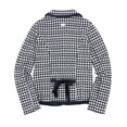 thumbnail image 2 of Le Chic Girl's Houndstooth Blazer, Sizes 3-14 - 4/104, 2 of 2