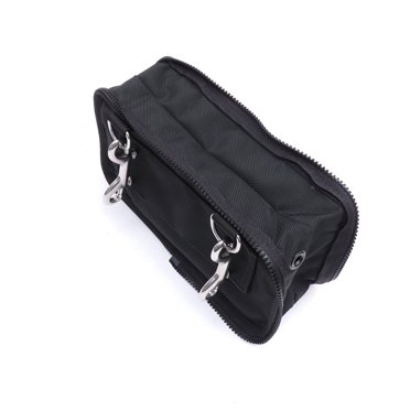 Scuba Diving BCD Side Mount Storage Pocket Sidemount Pouch Bag With Snap Hook