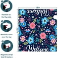 thumbnail image 4 of Spring Summer Flowers Magnetic Mailbox Cover Floral Welcome Design Standard 18x21 Waterproof Holiday Garden Decorations for Outside, 4 of 6
