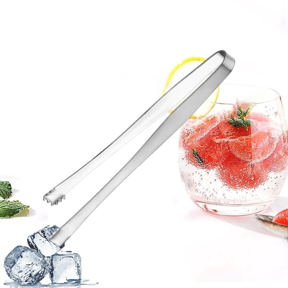 Stainless Steel Long Handled Ice Tongs and Kitchen Tool for Efficient Eggshell Removal and Food Handling