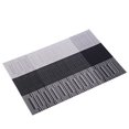 thumbnail image 1 of CAROOTU 6PCS Placemats Heat-Resistant Stain Resistant Anti-Skid Washable Table Mats Square PVC Placemats, 1 of 6