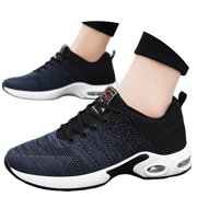 AJGRHE Tennis Shoes Womens Running Sneakers Non Slip Walking Sneaker Gym Workout Athletic Sport Casual Shoe Ladies Blue 47
