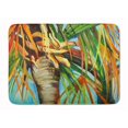 thumbnail image 1 of Carolines Treasures JMK1129RUG Orange Top Palm Tree Machine Washable Memory Foam Mat, 1 of 4