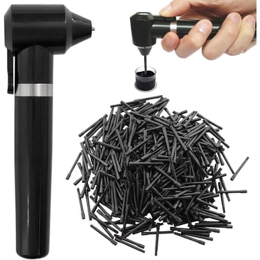 Mélangeur Électrique pour Encre de Tatouage - Ensemble de 100 Pcs de Bâtons de Mélange, Agitateur de Pigment pour l'Approvisionnement en Tatouage