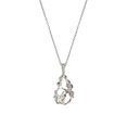 thumbnail image 1 of Collier Pendentif Nugget en Argent Sterling, 18 Pouces, 1 of 1