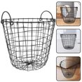 thumbnail image 3 of MOVTOTOP Metal Wire Basket Storage Organizer Desktop Container Iron Storage Basket Fruit Holder (L), 3 of 8