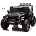 thumbnail image 1 of VOLTZ TOYS HVAOC Truck 2-Seater Ride-On Car Toy for Kids with 12V Battery, Open Doors, LED Lights, 2.4G Remote Control and MP3 Player, Battery Powered Electric Vehicle Kids Ages 37+ Mths, 1 of 1