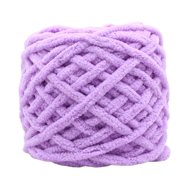 Boovnll Chunky Yarn, Soft Chenille Yarn 100g/3.5oz - Polyester - Super Bulky - for Knitting Hats, Sweater, Scarves, Crafts, Home Decorations, DIY Kids Toys, Yarn