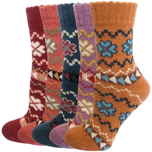 Women's Winter Wool Crew Socks