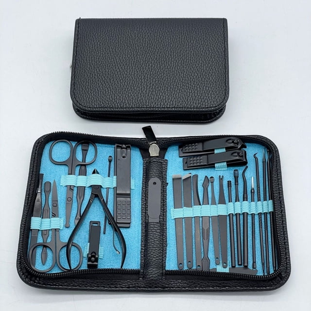 EGNMCR Nail Clipper Manicure Tool Nail Clipper Set Nail Clipper Set 26 Piece Set nail clippers